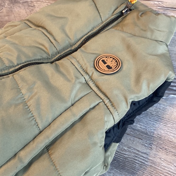 NWOT Baby TIMBERLAND Puffer Logo Vest 12 Mth - Picture 4 of 4